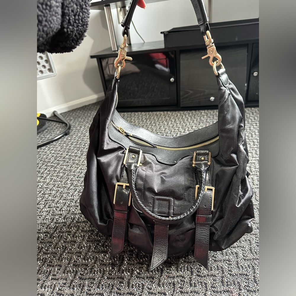 Botkier Satin & Leather Sasha Handbag